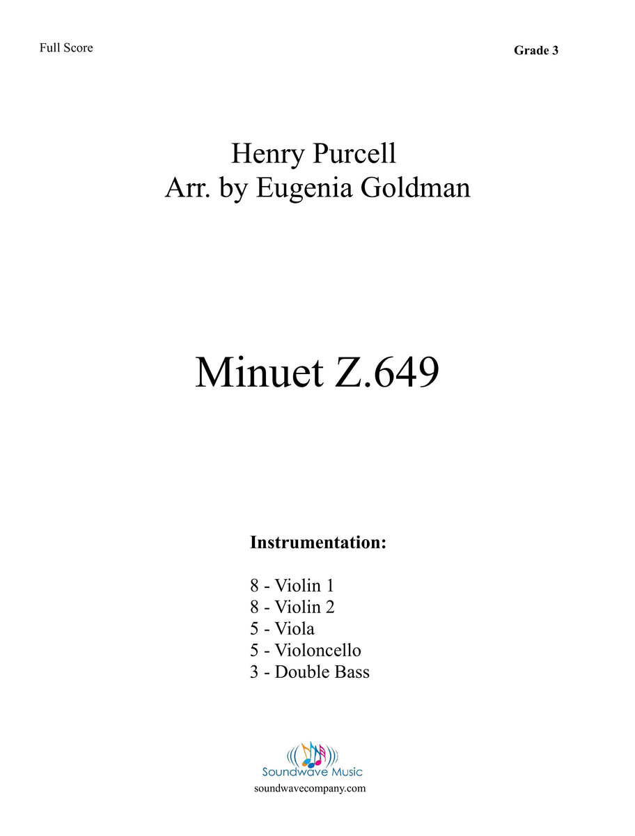 Minuet Z.649 – Soundwave Music Company