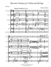 Load image into Gallery viewer, Slavonic Fantasy for Violin and Strings