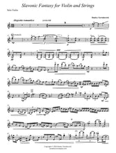 Load image into Gallery viewer, Slavonic Fantasy for Violin and Strings