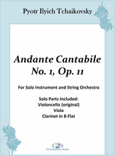 Load image into Gallery viewer, Andante Cantabile by Tchaikovsky
