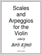 Load image into Gallery viewer, Scales and Arpeggios for Violin

