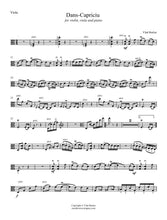 Load image into Gallery viewer, Dans Capriciu (Violin, Viola and Piano)