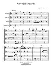 Load image into Gallery viewer, Gavotte and Musette (String Quartet)