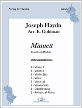 Load image into Gallery viewer, Minuett (from Hob.IX:Anh)