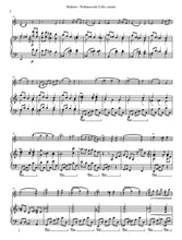 Load image into Gallery viewer, Menuet from 'Cello Sonata (Op. 38) for Violin and Piano