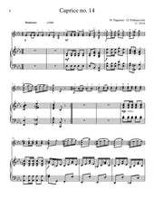 Load image into Gallery viewer, 24 Caprices (Op.1), Volume 3 (Nos. 13-18) by Paganini/Pokhanovski