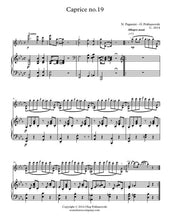 Load image into Gallery viewer, 24 Caprices (Op.1), Volume 4 (Nos. 19-24) by Paganini/Pokhanovski