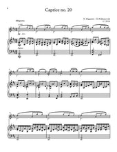 Load image into Gallery viewer, 24 Caprices (Op.1), Volume 4 (Nos. 19-24) by Paganini/Pokhanovski