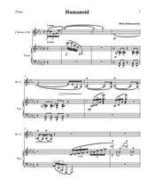 Load image into Gallery viewer, Romance, Humanoid (Pieces for Clarinet and Piano)