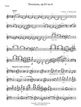 Load image into Gallery viewer, Nocturne, Op.63 (No.6) for Violin and Piano