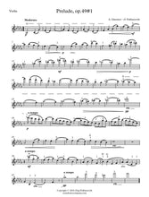 Load image into Gallery viewer, Prelude (Op. 49, No.1) and Concert Waltz (Op. 47, No.1) for Violin and Piano