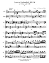 Load image into Gallery viewer, Selections from Piano Sonatas (Arranged for Violin and Viola)