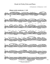 Load image into Gallery viewer, Etude (Op. 72) for Violin, Viola and Piano