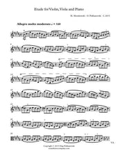 Load image into Gallery viewer, Etude (Op. 72) for Violin, Viola and Piano
