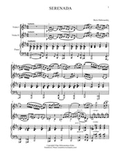 Load image into Gallery viewer, Serenada (Violin Ensemble and Piano)
