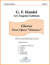 Load image into Gallery viewer, Chorus from Opera “Tolomeo”