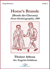 Load image into Gallery viewer, Horse&#39;s Bransle (Branle des Chevaux)
