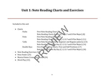 Load image into Gallery viewer, Note Reading for Strings (Book 1)
