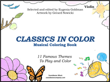 Load image into Gallery viewer, Ode to Joy - Color and Play (Free Sample Page)
