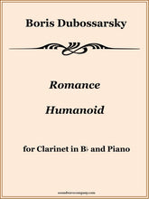 Load image into Gallery viewer, Romance, Humanoid (Pieces for Clarinet and Piano)
