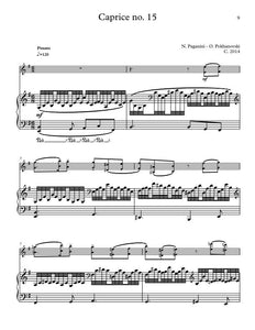 24 Caprices (Op.1), Volume 3 (Nos. 13-18) by Paganini/Pokhanovski