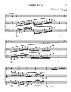 24 Caprices (Op.1), Volume 3 (Nos. 13-18) by Paganini/Pokhanovski