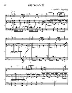 24 Caprices (Op.1), Volume 4 (Nos. 19-24) by Paganini/Pokhanovski