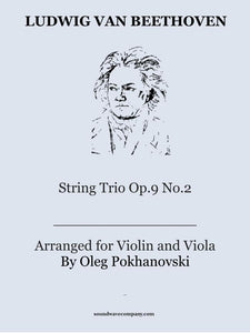 String Trio Op.9 No. 2 (Arranged for Violin and Viola)