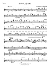 Load image into Gallery viewer, Prelude (Op. 49, No.1) and Concert Waltz (Op. 47, No.1) for Violin and Piano
