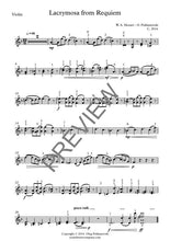 Load image into Gallery viewer, Lacrymosa from Requiem in D minor for Violin and Piano
