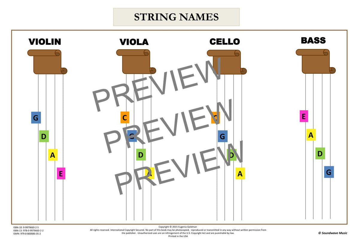 String Note Board Note Reading For Strings: Note Reading, Rhythmic Values and Music Theo ...