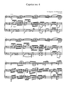 24 Caprices (Op.1), Volume 1 (Nos. 1-6) by Paganini/Pokhanovski