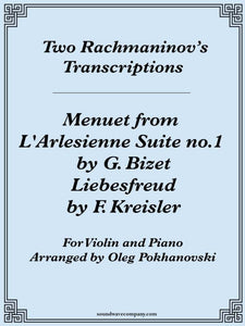 Two Rachmaninov’s Transcriptions