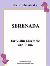 Load image into Gallery viewer, Serenada (Violin Ensemble and Piano)
